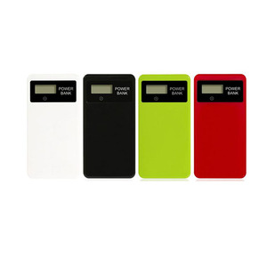 Slim Power bank 4000mah with LCD touch Screen